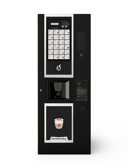 Menší automat na espresso aj instant